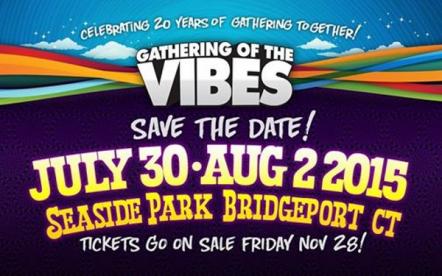 20th Gathering Of The Vibes Music Festival Line-Up Announced