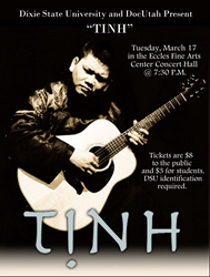 Internationally Renowned Vietnamese Guitarist And Storyteller Tinh Performs At DOCUTAH March 17, Event Also Features Screening Of His Documentary Film