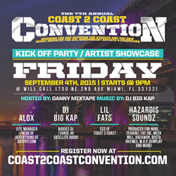 Artist Submissions Open For Performances At Coast 2 Coast Music Industry Convention
