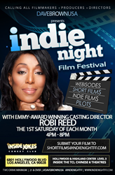 Emmy-Award Winning Casting Director Robi Reed Partners With Indie Night Film Festival In Search Of Talented Actors