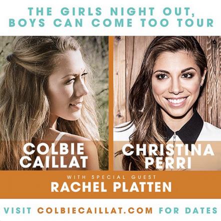 Christina Perri & Colbie Caillat Unite For "The Girls Night Out, Boys Can Come Too Tour"