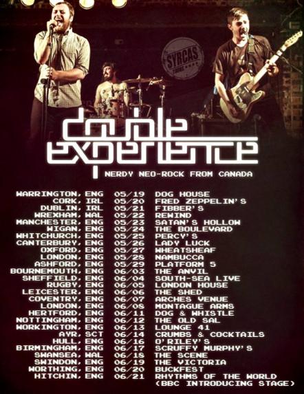 Canadian Neo Rock Nerds Double Experience Announce UK Tour Dates (May/June)