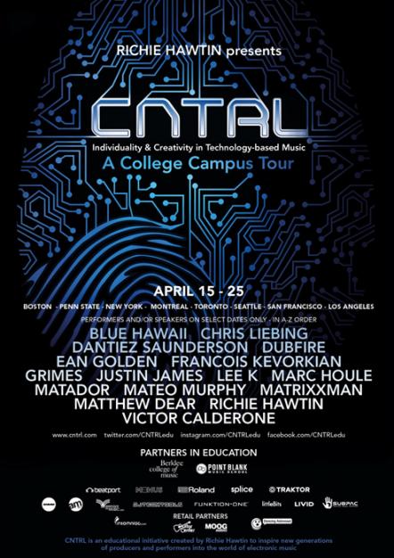Roland Sponsors Richie Hawtin's CNTRL: Individuality & Creativity In Technology-Based Music