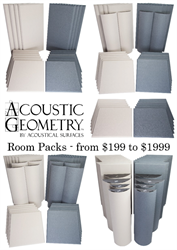 Acoustic Geometry Offers "Room Packs" - Finally!