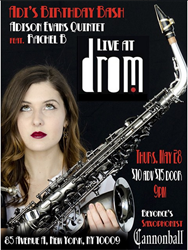 Adison Evans Hosts 25th Birthday Bash With Live Music At Drom On May 28, 2015