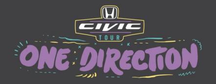 Honda Civic Tour Presents One Direction On The Road Again Kicks Off Today In San Diego, CA