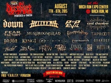 Hellyeah Joins Down To Headline Dirt Fest 2015
