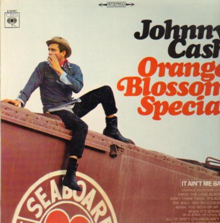 Johnny Cash, "Orange Blossom Special" Limited Edition LP Distinctive Numbered 'Box Car Series' On 200g Vinyl