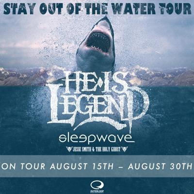 Jesse Smith & The Holy Ghost Joins He Is Legend And Sleepwave For The Stay Out Of The Water Tour