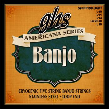 GHS Launch Americana Banjo Strings