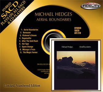 Audio Fidelity To Release Guitar Innovator Michael Hedges "Aerial Boundaries" On Limited Edition SACDacd