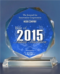 The Journal For Innovation Corporation Receives 2015 Best Of Santa Barbara Award