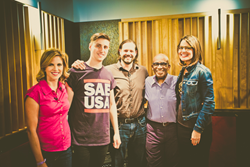 Anchors For NBC's "Today" Get Recording Studio Singing Makeovers At SAE Institute New York