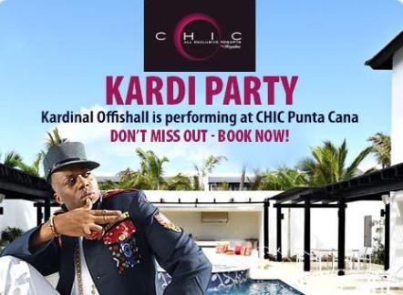 Canadian Jamaican Rap Sensation, Kardinal Offishall, To Perform Live At CHIC Punta Cana On October 24, 2015