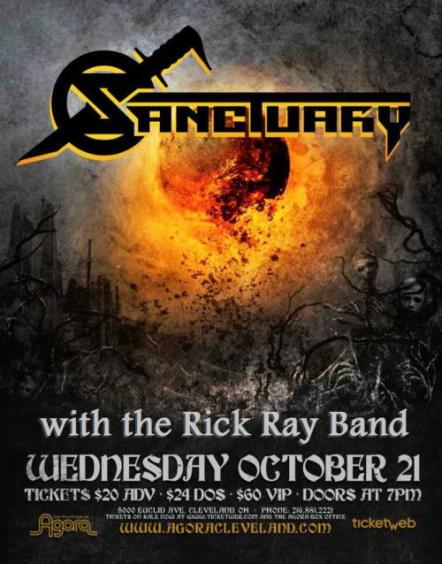 Sanctuary And The Rick Ray Band Live At The Cleveland Agora