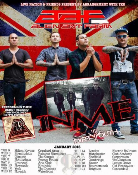 InMe To Support Alien Ant Farm On January 2016 UK Tour