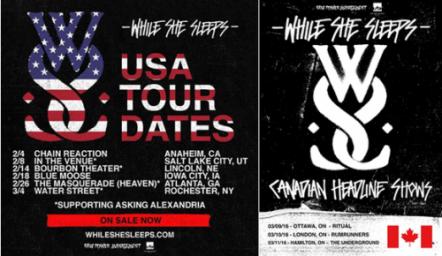 While She Sleeps Announce North American Headline Dates