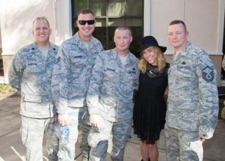 Multi-Platinum Selling Artist Rachel Platten Partners With Cracker Barrel Old Country Store To 'Stand By' Troops At MacDill Air Force Base This Holiday Season