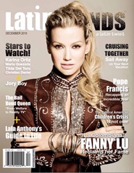 Fanny Lu Graces December Cover Of LatinTRENDS Magazine