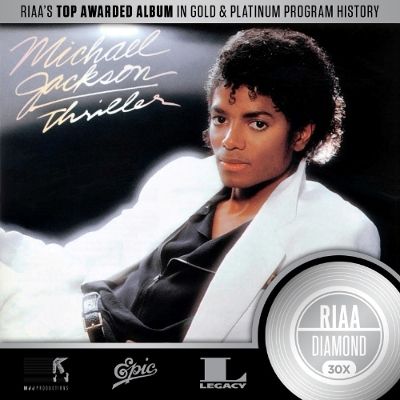 Michael Jackson's 'Thriller' Is The First Album Certified RIAA 30x Multi-Platinum!