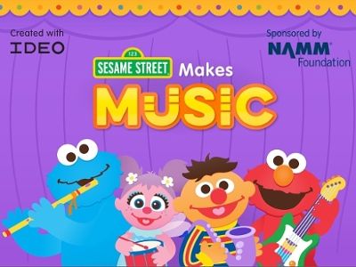 Sesame Street And The NAMM Foundation Invite Kids To Make Music With New App