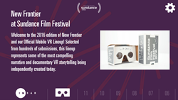 IM360 Teams With Sundance Institute For "Sundance VR," New Frontier's Immersive Experience App