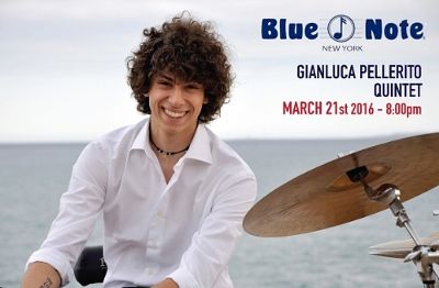 Gianluca Pellerito Quintet At Blue Note In New York On March 21, 2016