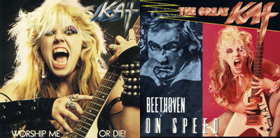 Warner Music Group Releases The Great Kat's Legendary Worship Me Or Die & Beethoven On Speed Albums For Digital Downloads On iTunes & More