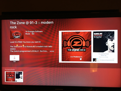 The Zone @ 91-3 Launches The First Apple TV App For A Canadian FM Radio Station