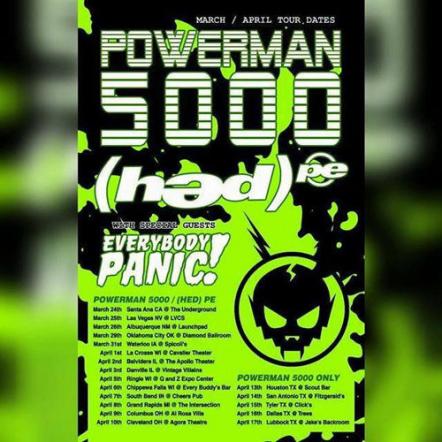 Everybody Panic! On Tour With Powerman 5000 And (hed)p.e.