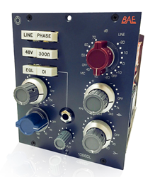 New For Musikmesse Frankfurt: BAE Audio Announces European Rollout Of 10DCF Compressor And 1066DL / 1023L 500 Series Vintage Equalisers