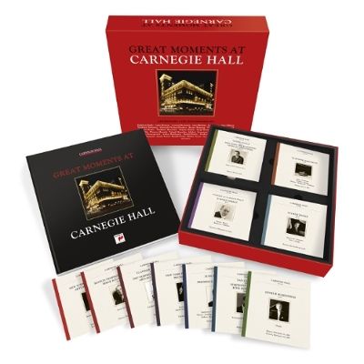 Sony Classical Celebrates The 125th Anniversary Of Carnegie Hall With The Release Of Great Moments At Carnegie Hall Available April 29, 2016