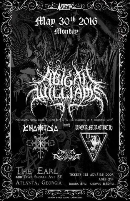 Wormreich And Control The Devastator To Support Abigail Williams In Atlanta