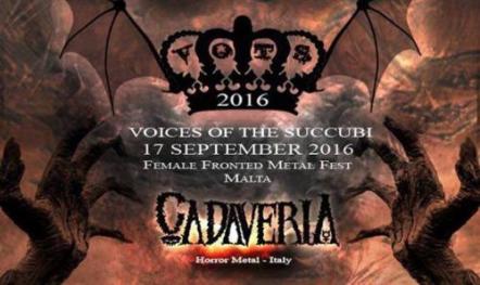 Cadaveria And Mechanical God Creation To Headline "Voices Of The Succubi" Festival In Malta!