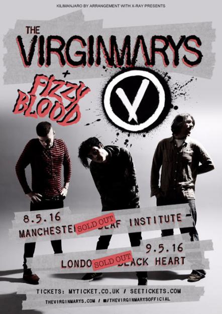 Fizzy Blood Announce The Virginmarys Support Slots (Sold Out)