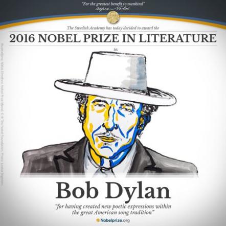 Bob Dylan Wins 2016 Nobel Prize For Literature