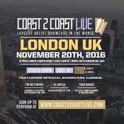 Legendary UK DJ Tim Westwood Judges Coast 2 Coast Live UK Edition Music Showcase