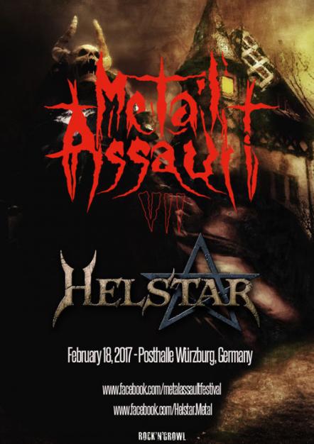 Helstar Confirmed For Germany's Metal Assault VII Festival 2017
