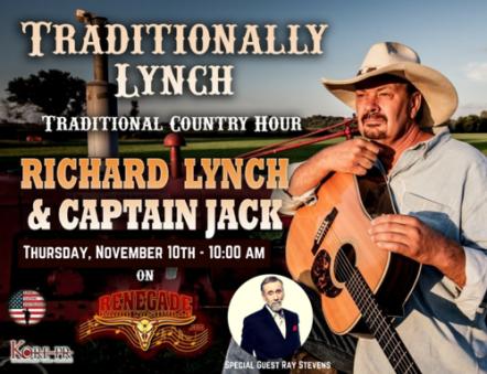 Renegade Radio Announces Launch Of New Radio Show: "Traditional Country Hour With Hosts Richard Lynch & Captain Jack"