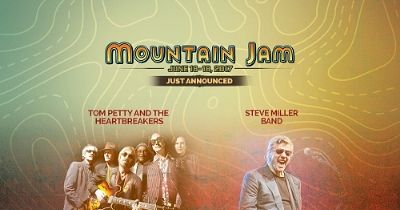 Tom Petty & The Heartbreakers And The Steve Miller Band To Headline 13th Annual Mountain Jam Music Festival
