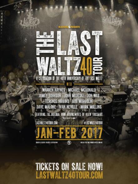 Additional Artists Added To 'The Last Waltz 40 Tour' Line Up!