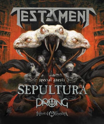 Infernal Tenebra And Dying Gorgeous Lies To Tour With Testament, Sepultura And Prong In North America!