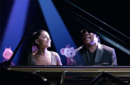Watch Stevie Wonder & Ariana Grande's New 'Faith' Video