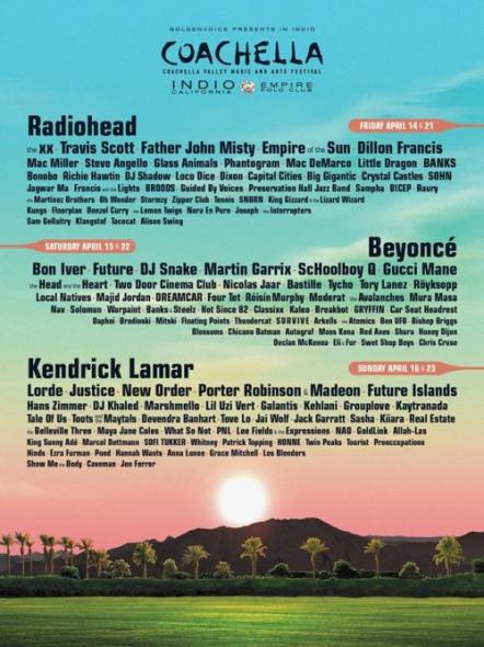 Beyonce To Headline Coachella 2017!