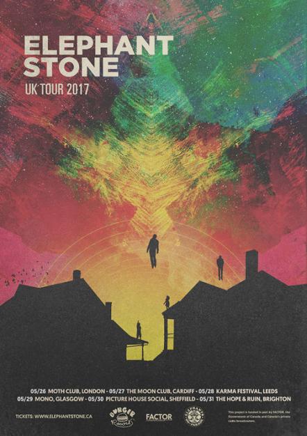 Elephant Stone Announce May 2017 UK Tour Dates + Live Studio Video