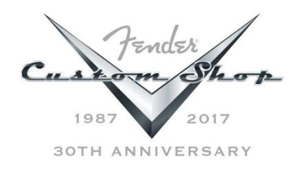 Fender Custom Shop Commemorates 30th Anniversary Milestone With Founders Design Project Debuting At 2017 Winter NAMM