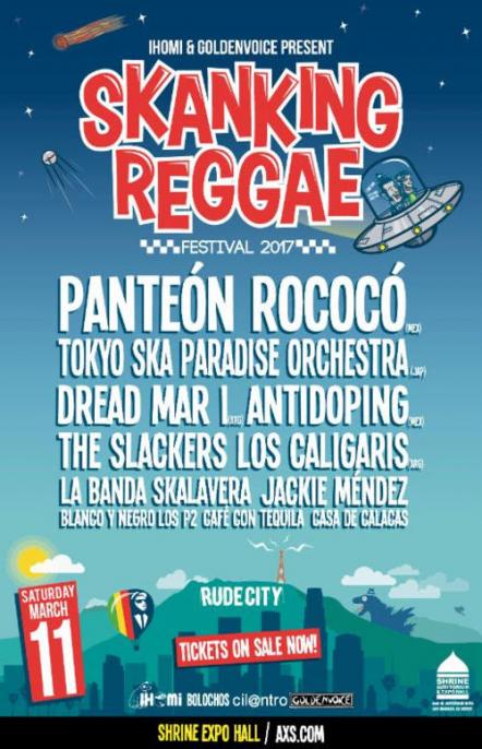 The Annual Festival Skanking Reggae Fest Announces This Year's Line Up Including Bands From Mexico, Japan, Argentina & Usa