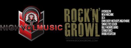 HighVolMusic Joins Forces With Rock'N'Growl Promotion, New Releases Announced