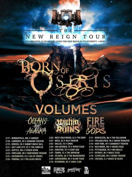 Fire From The Gods Tour Kicks Off This Week With Born Of Osiris & More