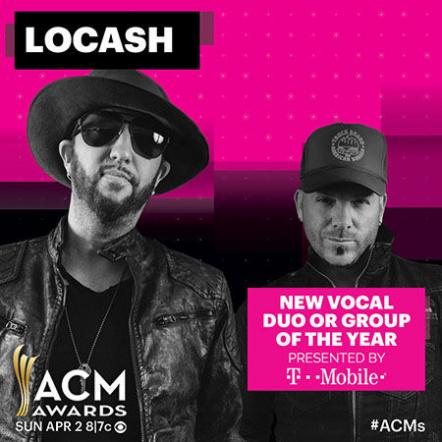 Locash Celebrates ACM Nomination For 'New Vocal Duo Or Group Of The Year'